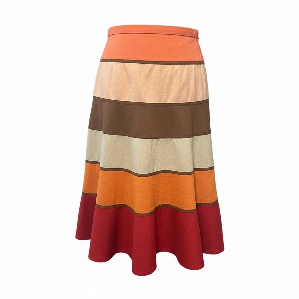 BCBGMaxAzria Multicolor A-Line Skirt - Picture 2 of 6
